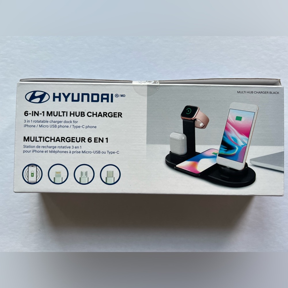 New Hyundai 6-in-1 Multi Hub Charger